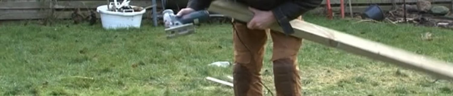 VIDEO: Lav et luftigt hegn med armeringsjern